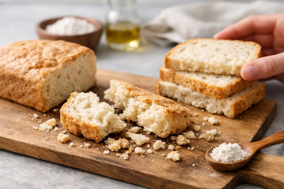 Why Gluten Free Breads Crumble and How to Fix It