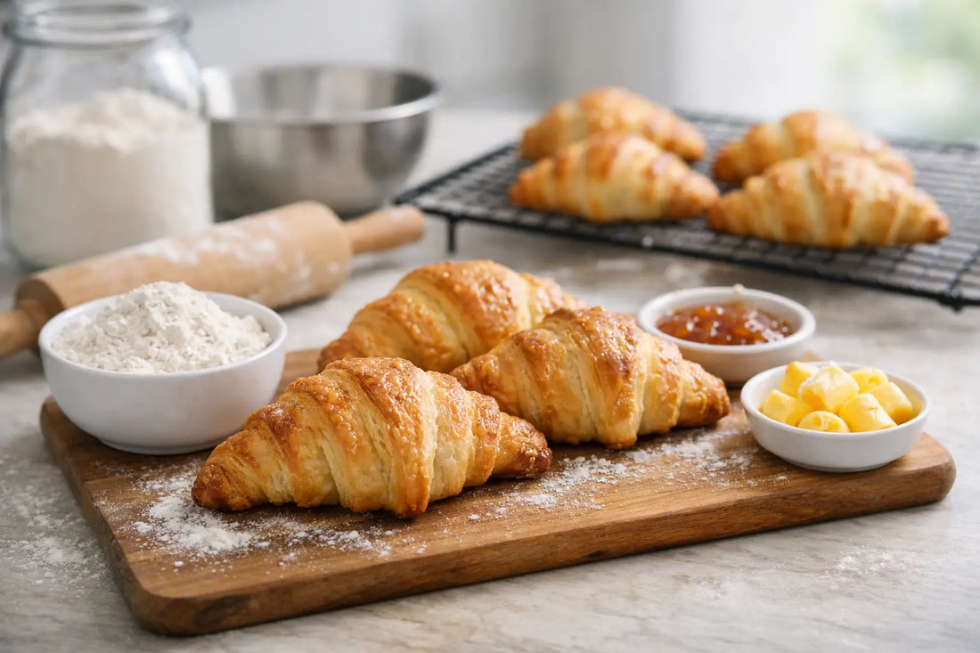 How to Bake Celiac Safe Croissants at Home