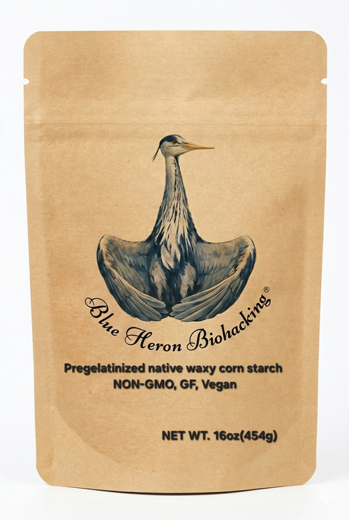 Blue Heron Biohacking® Pregelatinized native waxy corn starch